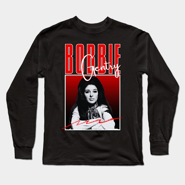 Bobbie gentry///original retro Long Sleeve T-Shirt by DetikWaktu